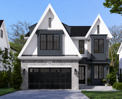 Rendering 4134 Rose Ave 1